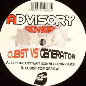 Cubist Vs Generator  - Can't Wait / Tomorrow download free