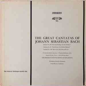 Johann Sebastian Bach - Friederike Sailer, Claudia Hellmann, Helmut Krebs, Erich Wenk, The Heinrich Schutz Chorus Of Heilbronn, Pforzheim Chamber Orchestra, Fritz Werner - The Great Cantatas of Johann Sebastian Bach, Cantatas No. 26, 61 and 130 download free