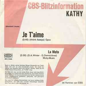 Kathy  - Je T'aime download free
