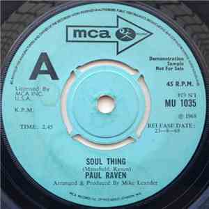 Paul Raven  - Soul Thing / We'll Go Where The World Can't Find Us download free