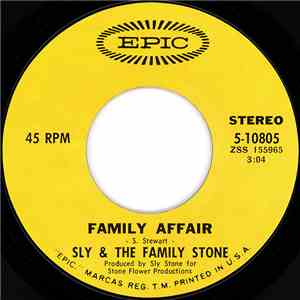 Sly & The Family Stone - Family Affair / Luv N' Haight download free